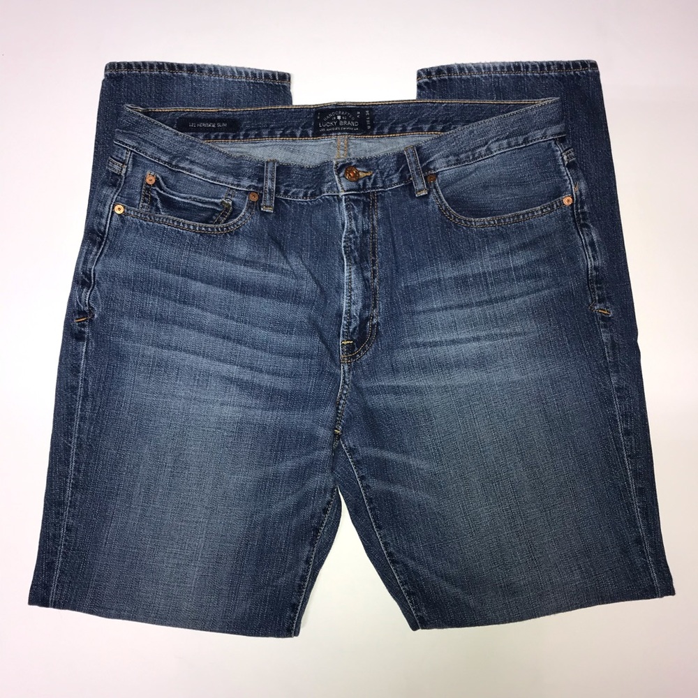LuckyBrand 1990 Men’s Blue Jeans W 38 L 34 Slim